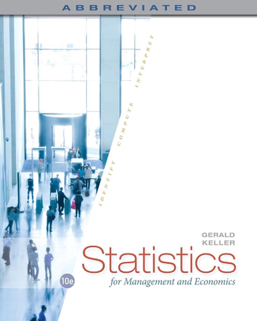 Statistics For Management And Economics, Abbreviated, 10th Edition By ...