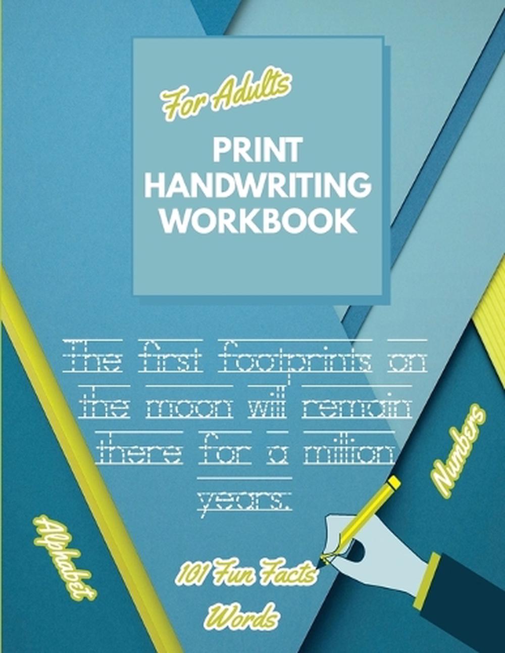 Print Handwriting Workbook for Adults by Penciol Press - ISBN: 9781291328653