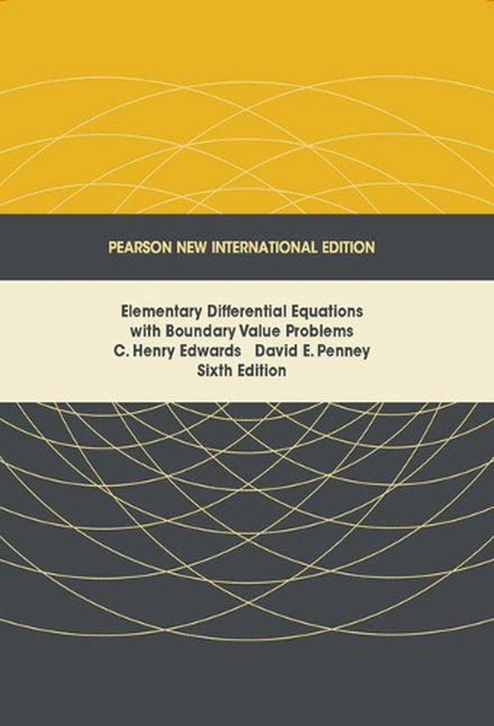 Elementary Differential Equations with Boundary Value Problems, 6th Edition, 9781292025339