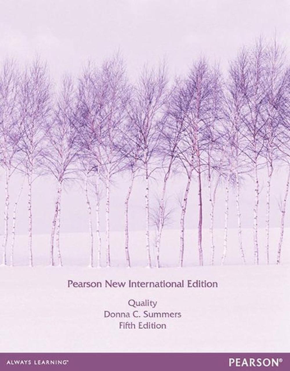 Quality, 5th Edition by Donna C.S. Summers - ISBN: 9781292041780