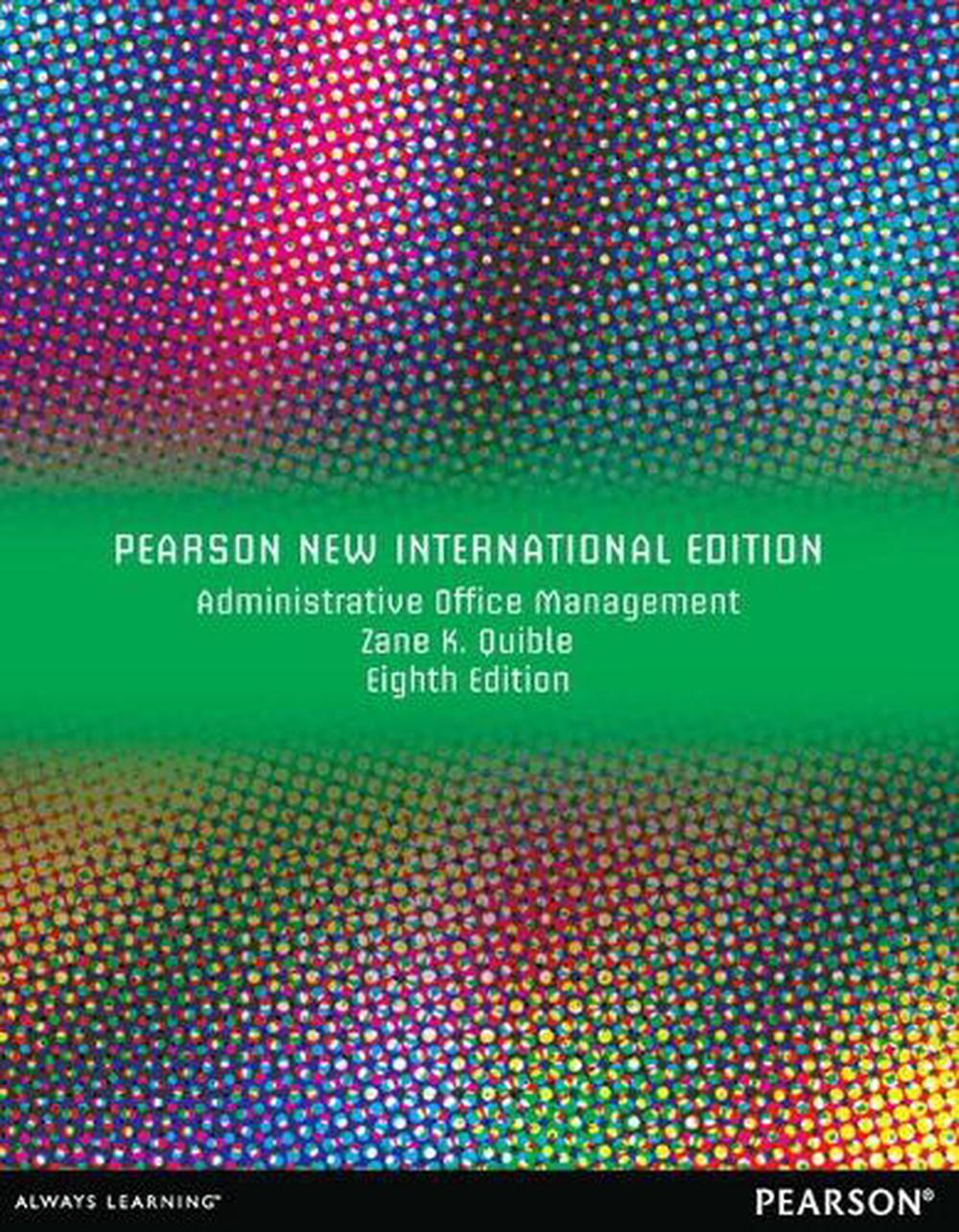 Administrative Office Management, 8th Edition, 9781292042107