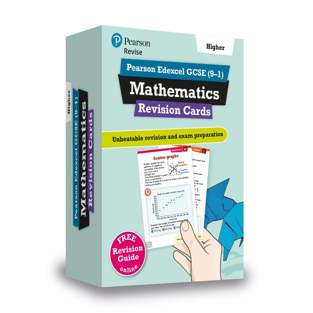 Pearson REVISE Edexcel GCSE Maths (Higher) Revision Cards incl. online revision - for 2027, 2028 exams by Harry Smith - ISBN: 9781292173221
