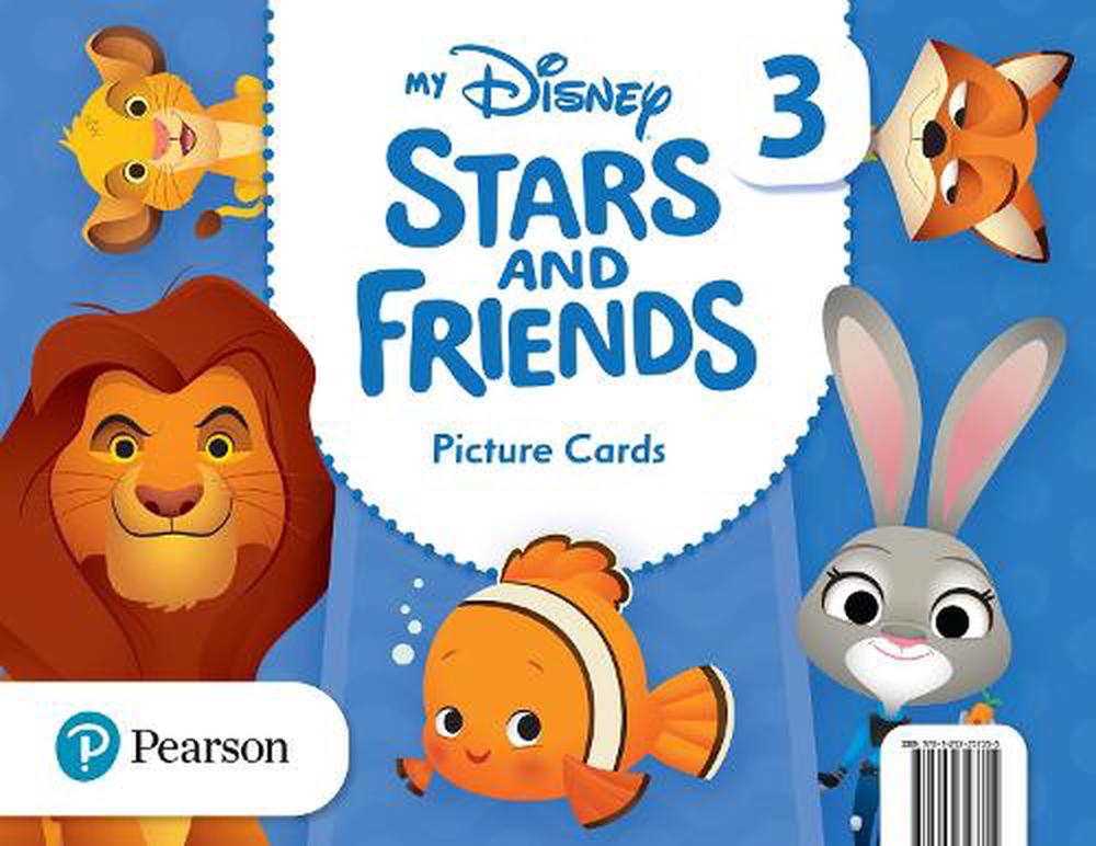 My Disney Stars and Friends 3 Flashcards, 9781292357355
