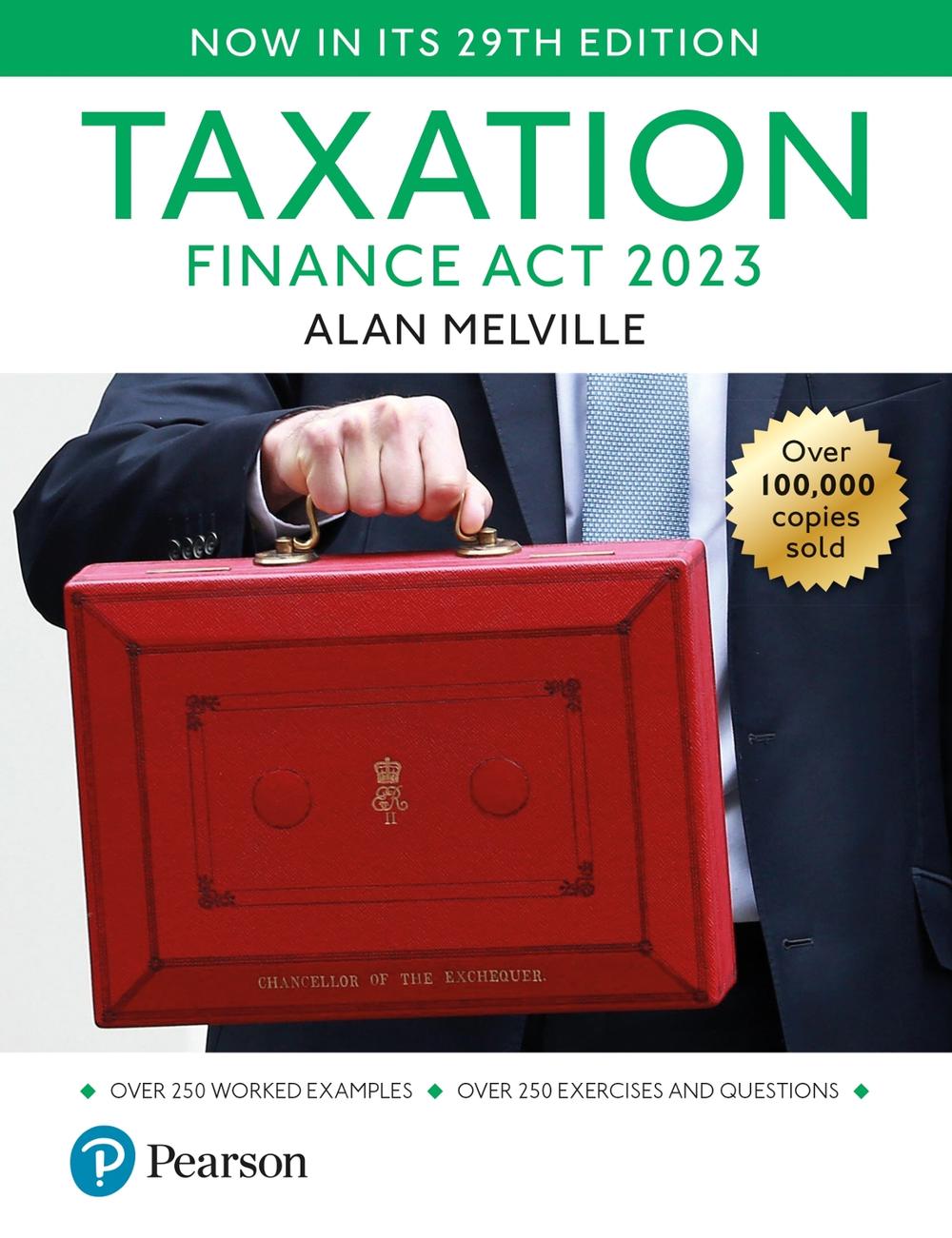 Taxation Finance Act 2023, 29th Edition by Alan Melville - ISBN: 9781292461083