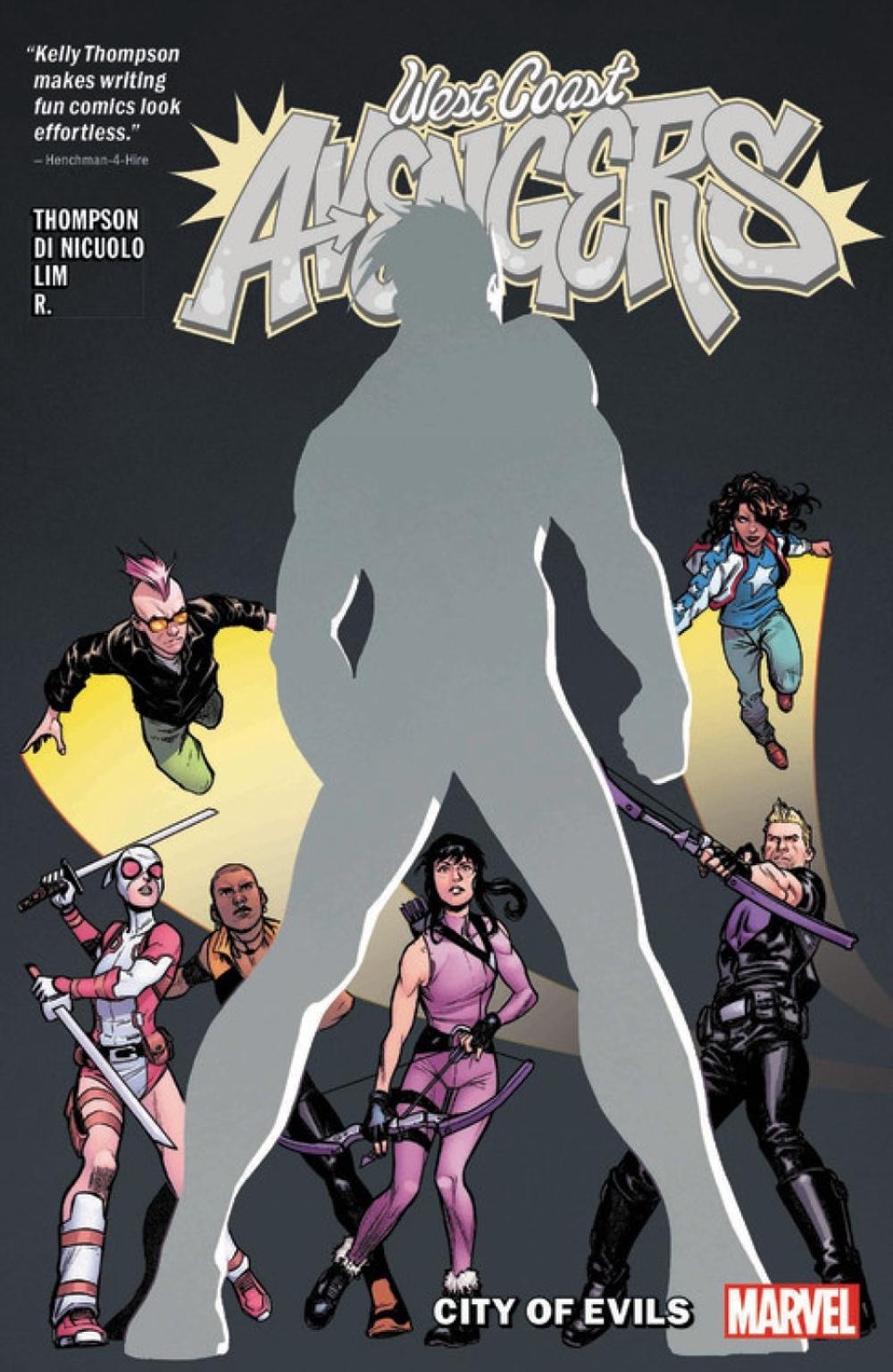 West Coast Avengers Vol. 2: City of Evils by Kelly Thompson - ISBN: 9781302913465