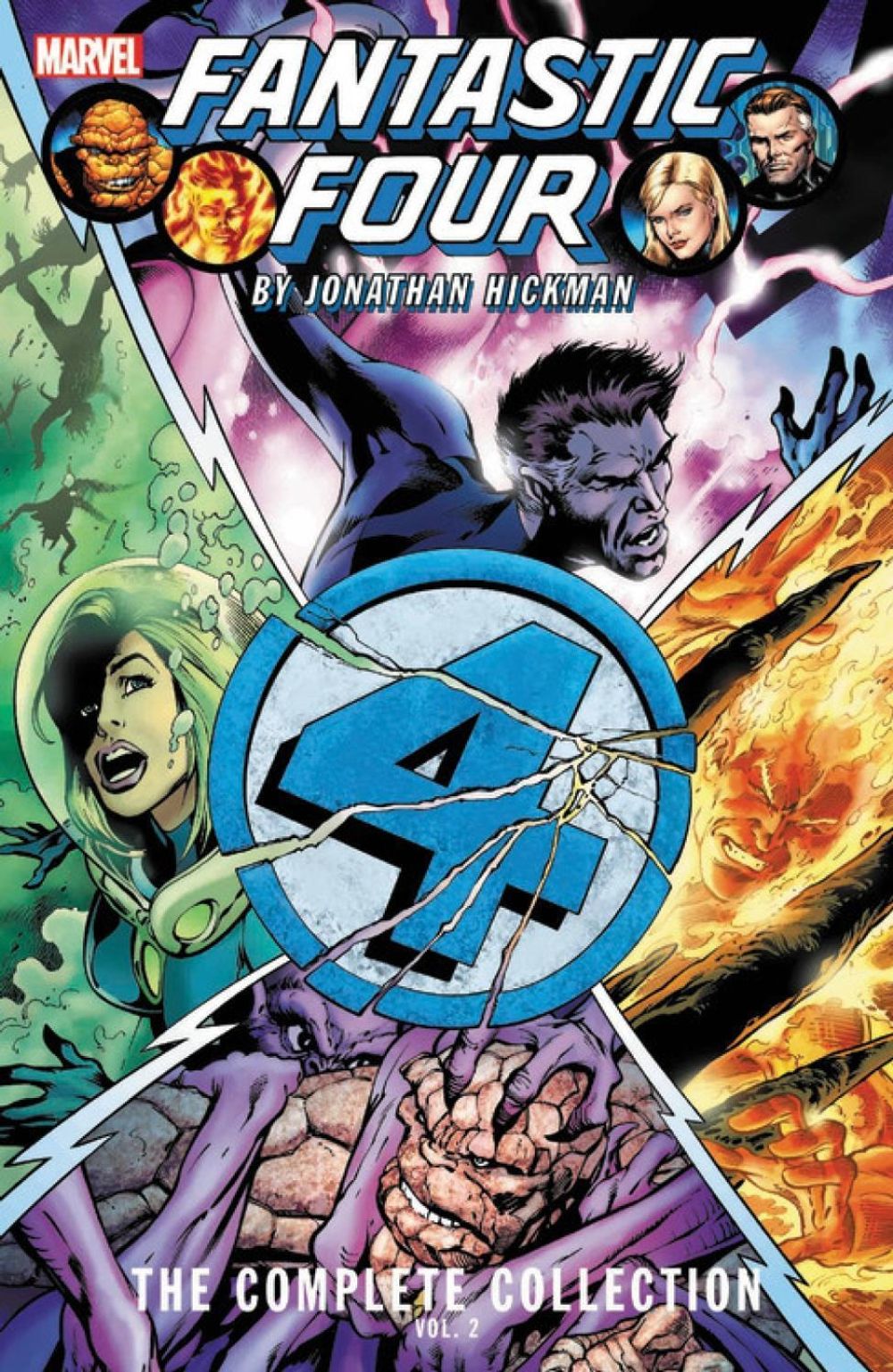 Fantastic Four By Jonathan Hickman: The Complete Collection Vol. 2 by Jonathan Hickman - ISBN: 9781302919634