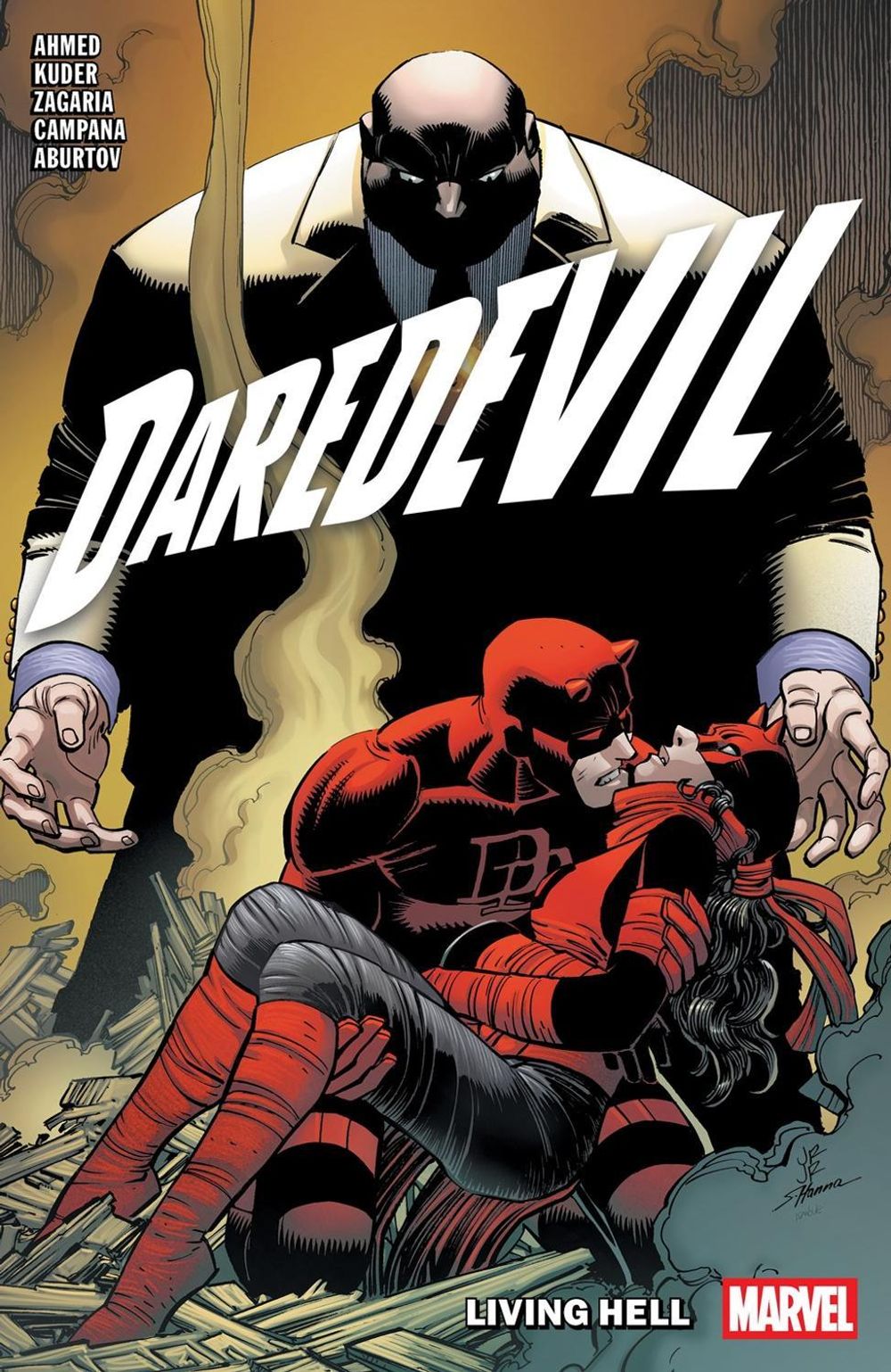 Daredevil by Saladin Ahmed Vol. 3: Living Hell by Saladin Ahmed - ISBN: 9781302954826