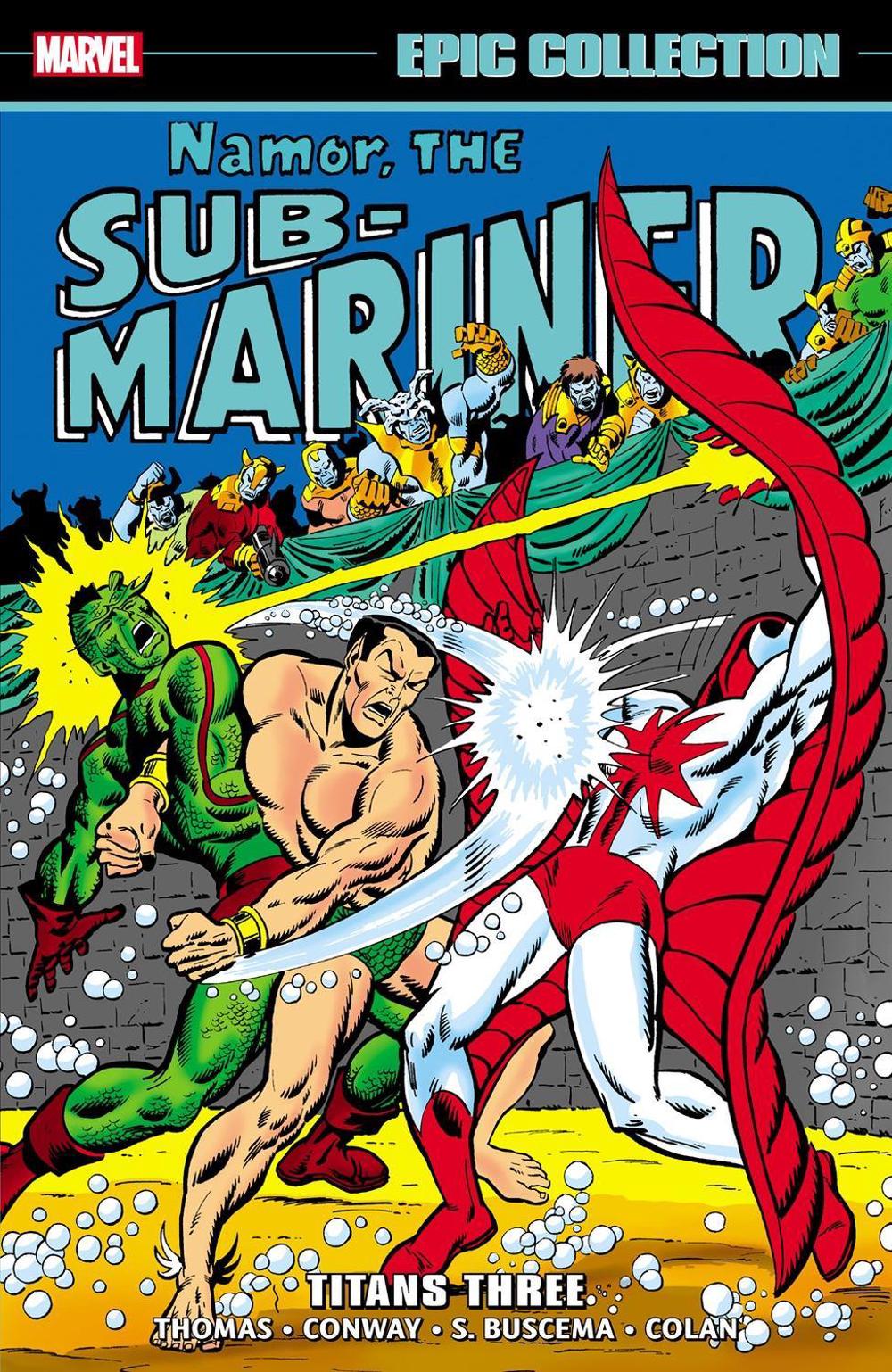 Namor The Sub-Mariner Epic Collection: Titans Three by Marvel Various - ISBN: 9781302955397