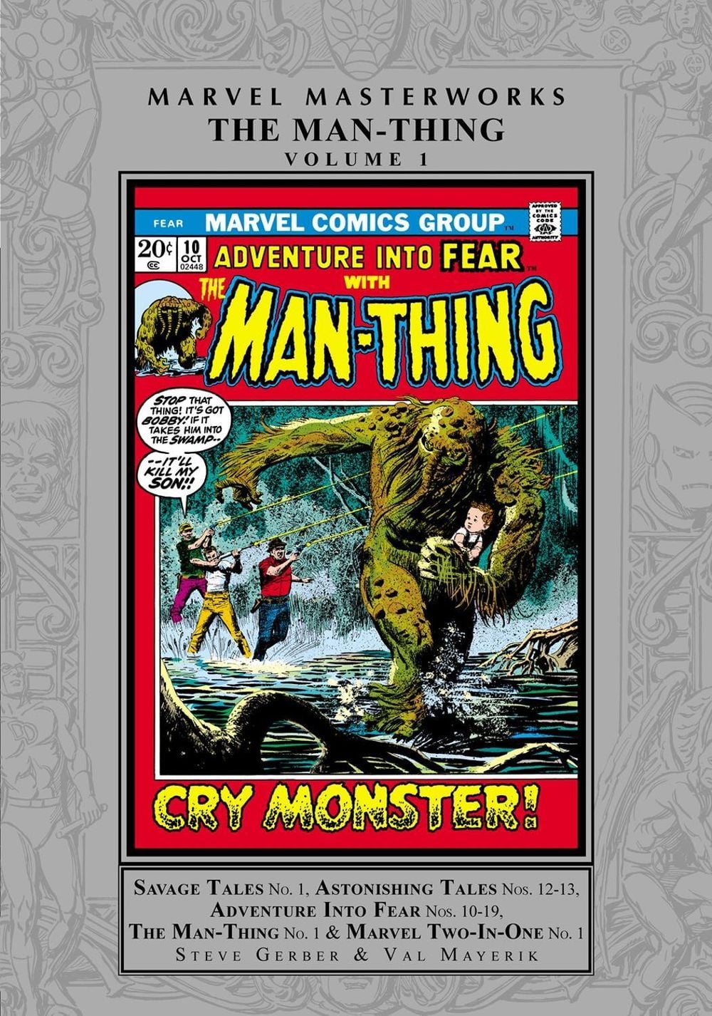 Marvel Masterworks: The Man-Thing Vol. 1 by Steve Gerber - ISBN: 9781302955472