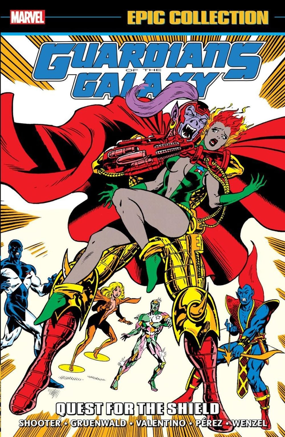Guardians of The Galaxy Epic Collection: Quest For The Shield by Jim Shooter - ISBN: 9781302956417