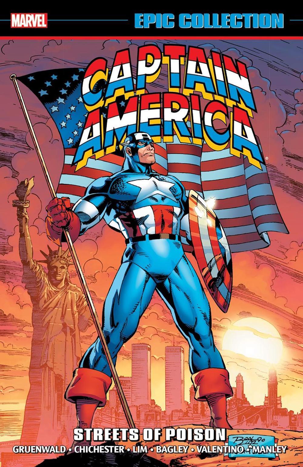 Captain America Epic Collection: Streets of Poison (New Printing) by Mark Gruenwald - ISBN: 9781302960452