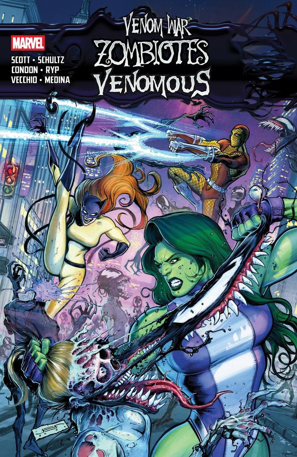 Venom War: Zombiotes/Venomous by Cavan Scott - ISBN: 9781302961718