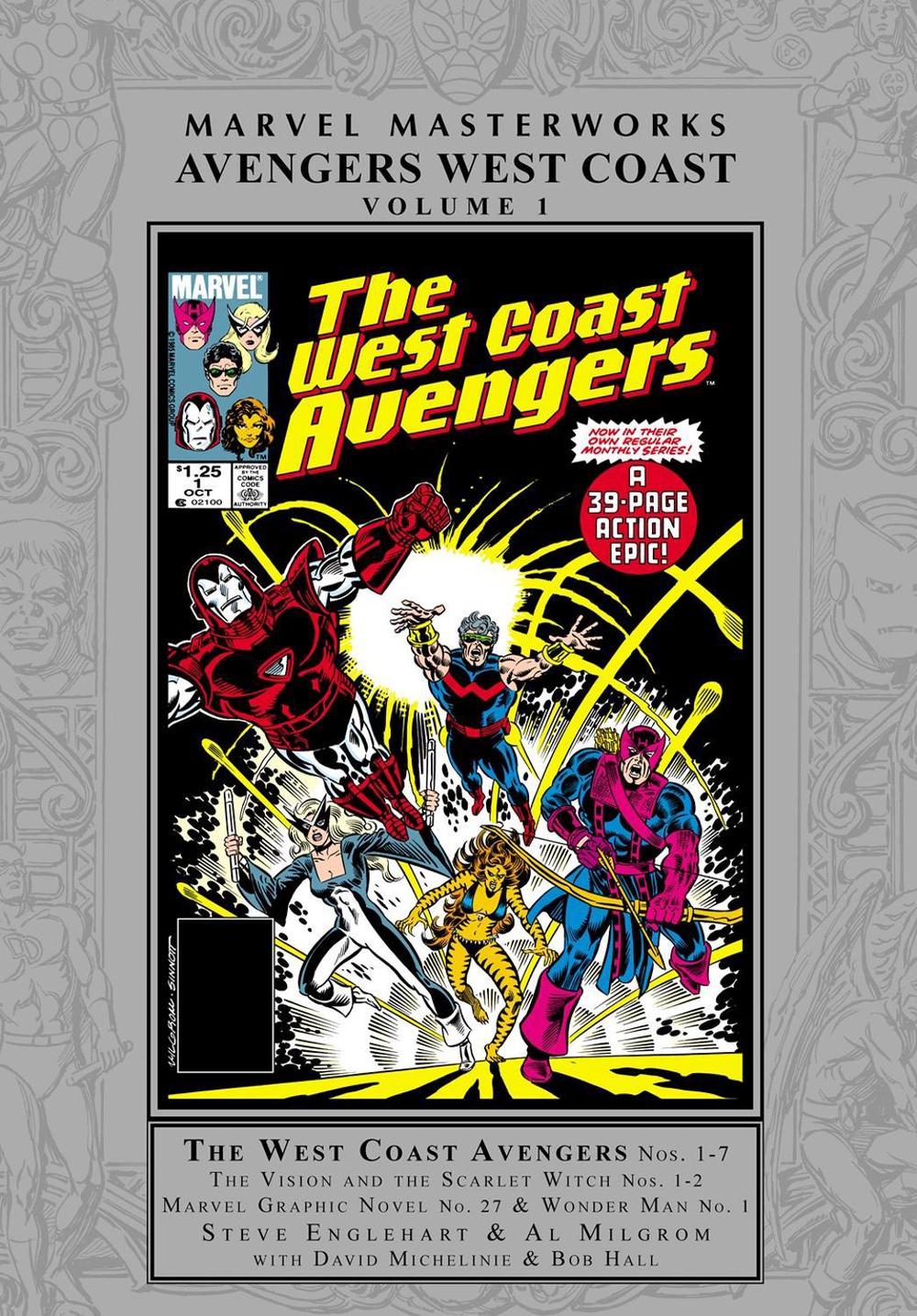 Marvel Masterworks: Avengers West Coast Vol. 1 by Steve Englehart - ISBN: 9781302962197
