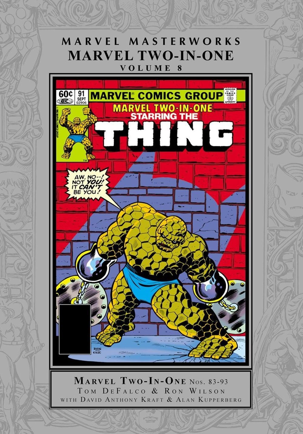 Marvel Masterworks: Marvel Two-In-One Vol. 8 by Tom DeFalco - ISBN: 9781302962456