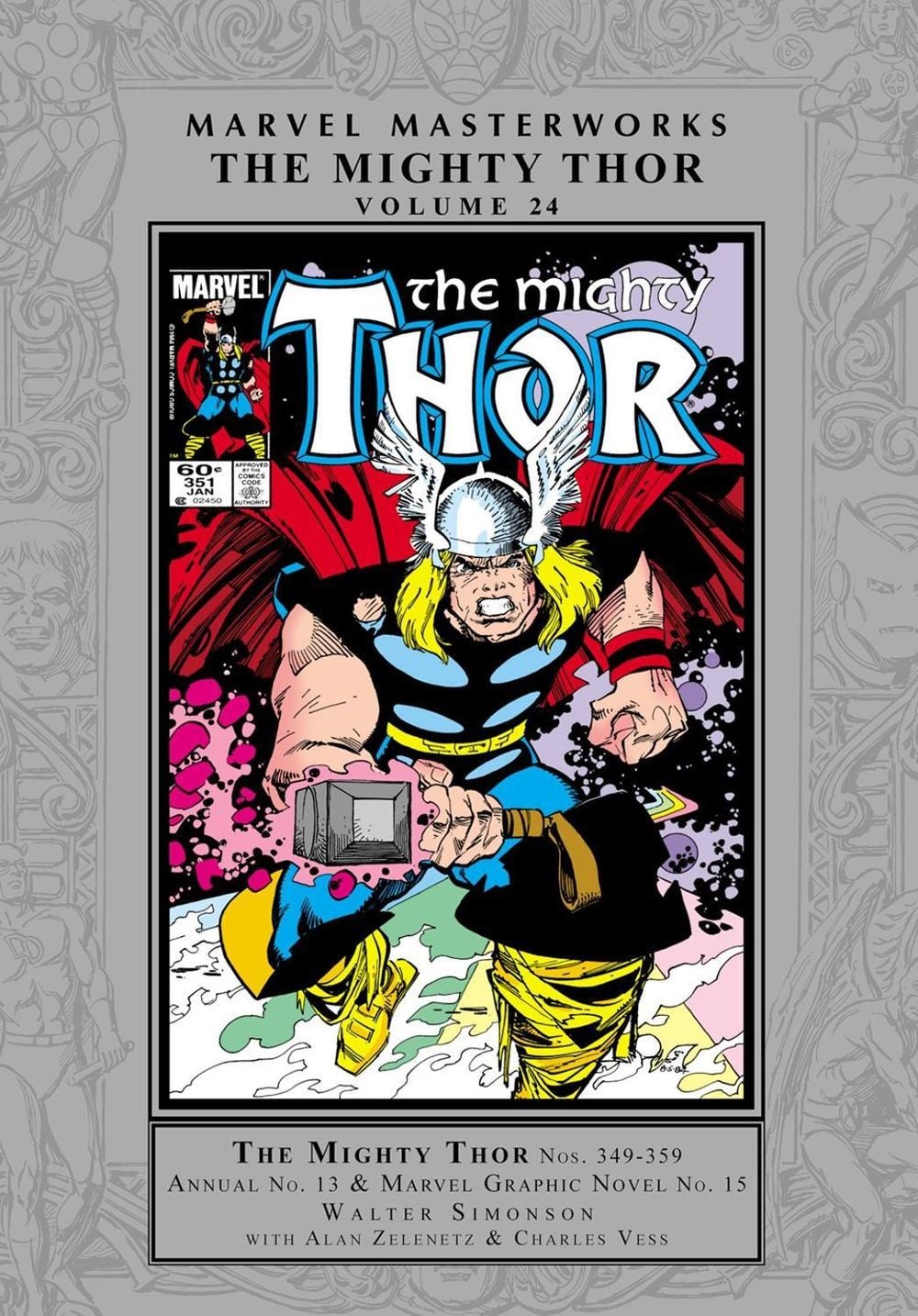Marvel Masterworks: The Mighty Thor Vol. 24 by Walter Simonson - ISBN: 9781302962630
