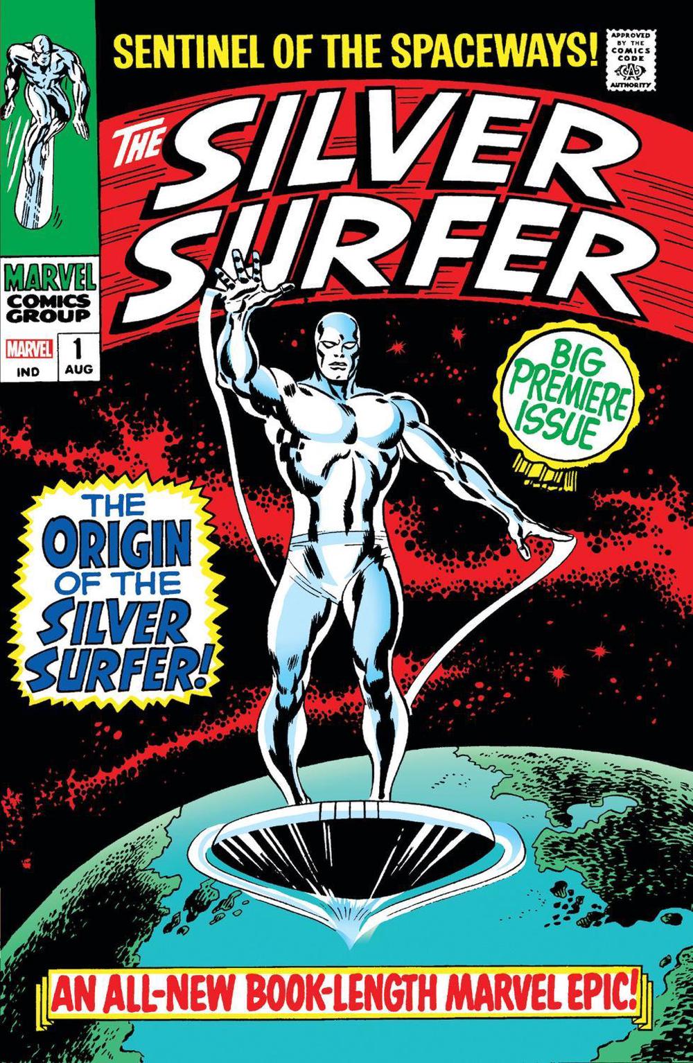 Silver Surfer Omnibus Vol. 1 John Buscema First Issue Cover [New Printing 2], 9781302963583