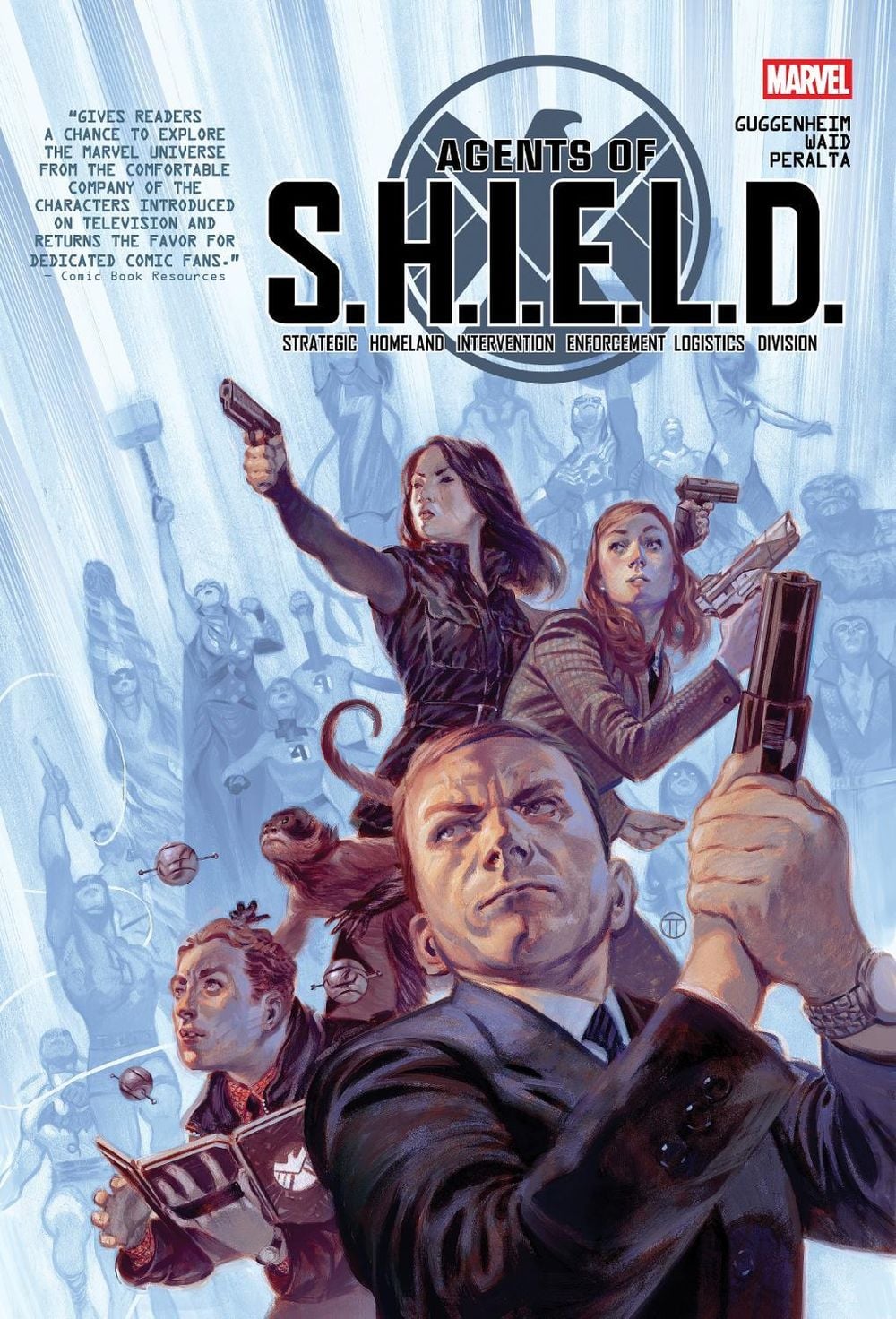 Agents Of S.H.I.E.L.D. Omnibus Julian Totino Tedesco Cover by Mark Waid - ISBN: 9781302966591