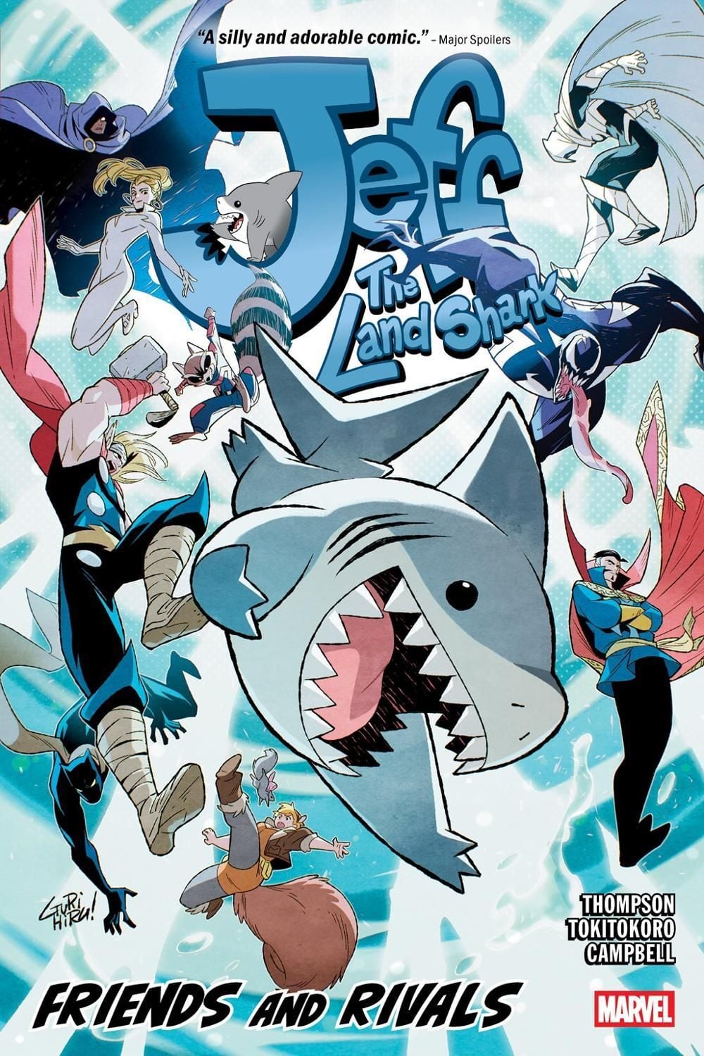 Jeff the Land Shark: Friends and Rivals by Kelly Thompson - ISBN: 9781302966942