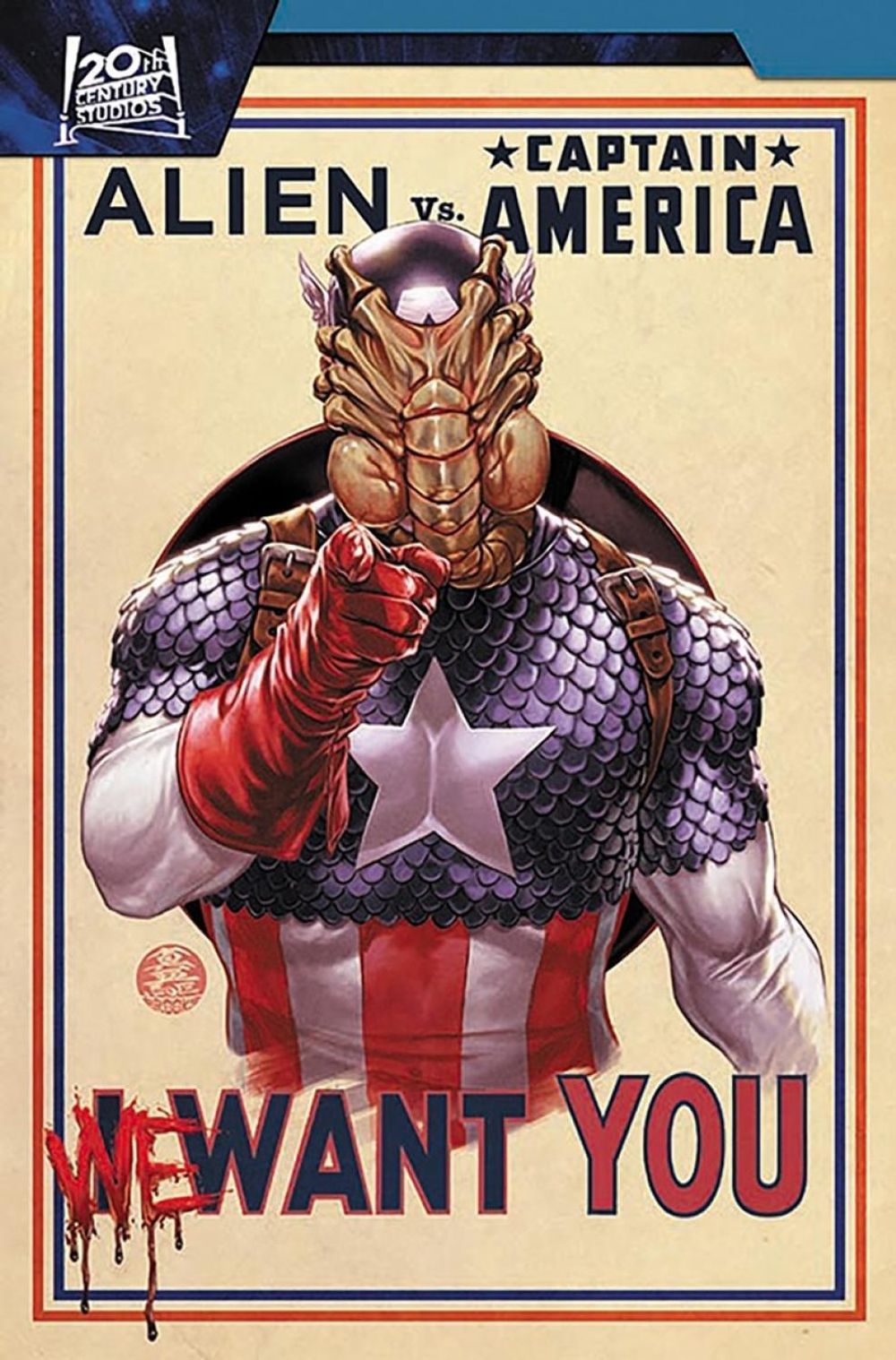 Alien vs. Captain America by Frank Tieri - ISBN: 9781302967369