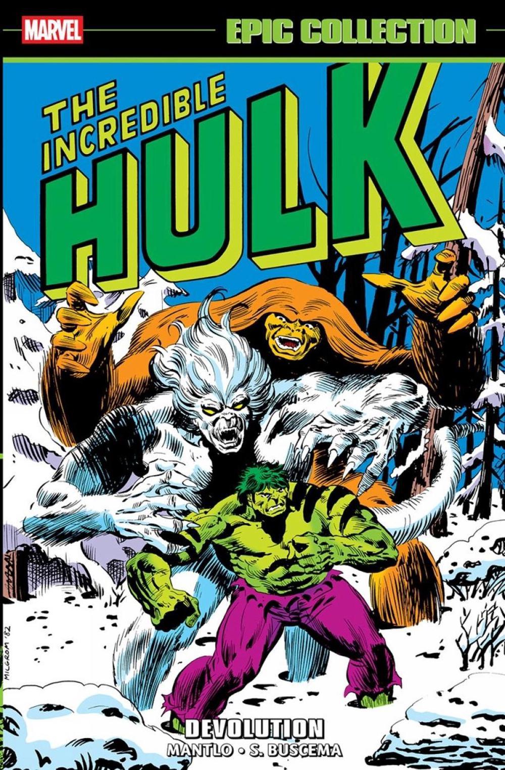 Incredible Hulk Epic Collection: Devolution by Bill Mantlo - ISBN: 9781302967413
