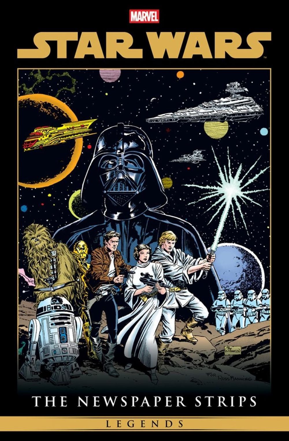 Star Wars Legends: The Newspaper Strips Omnibus by Russ Manning - ISBN: 9781302968014