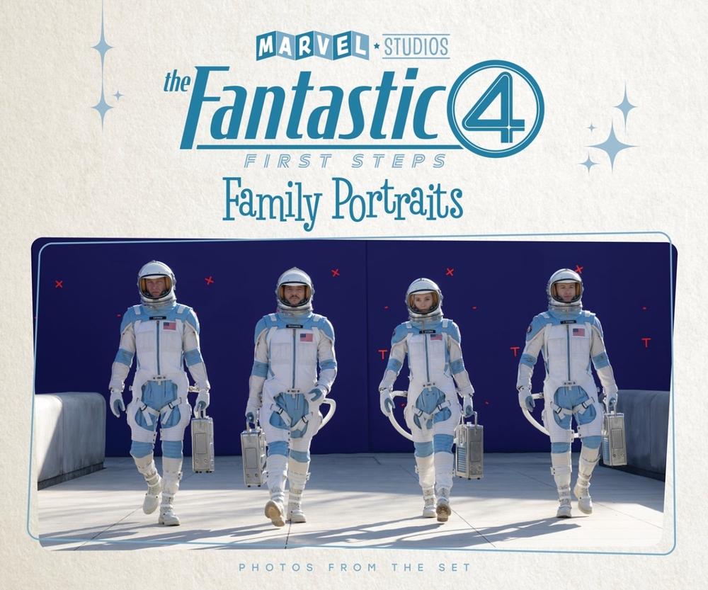 Marvel Studios' The Fantastic Four: First Steps - Family Portraits: Photos From The Set by Jess Harrold - ISBN: 9781302968045