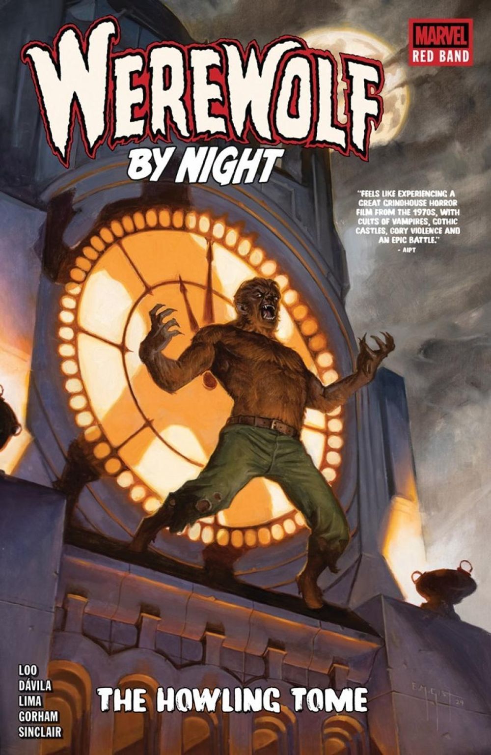 Werewolf By Night: Red Band - The Howling Tome by Jason Loo - ISBN: 9781302968205