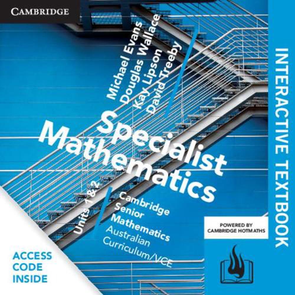 CSM VCE Specialist Mathematics Units 1 and 2 Digital Bundle (Interactive Textbook and Hotmaths