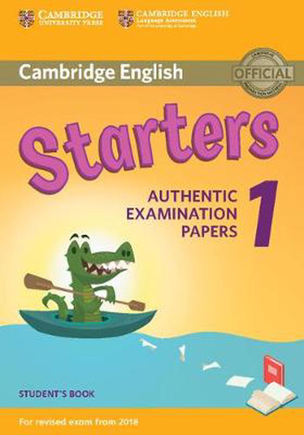 Cambridge English Starters 1 for Revised Exam from 2018 Student's Book, 9781316635896