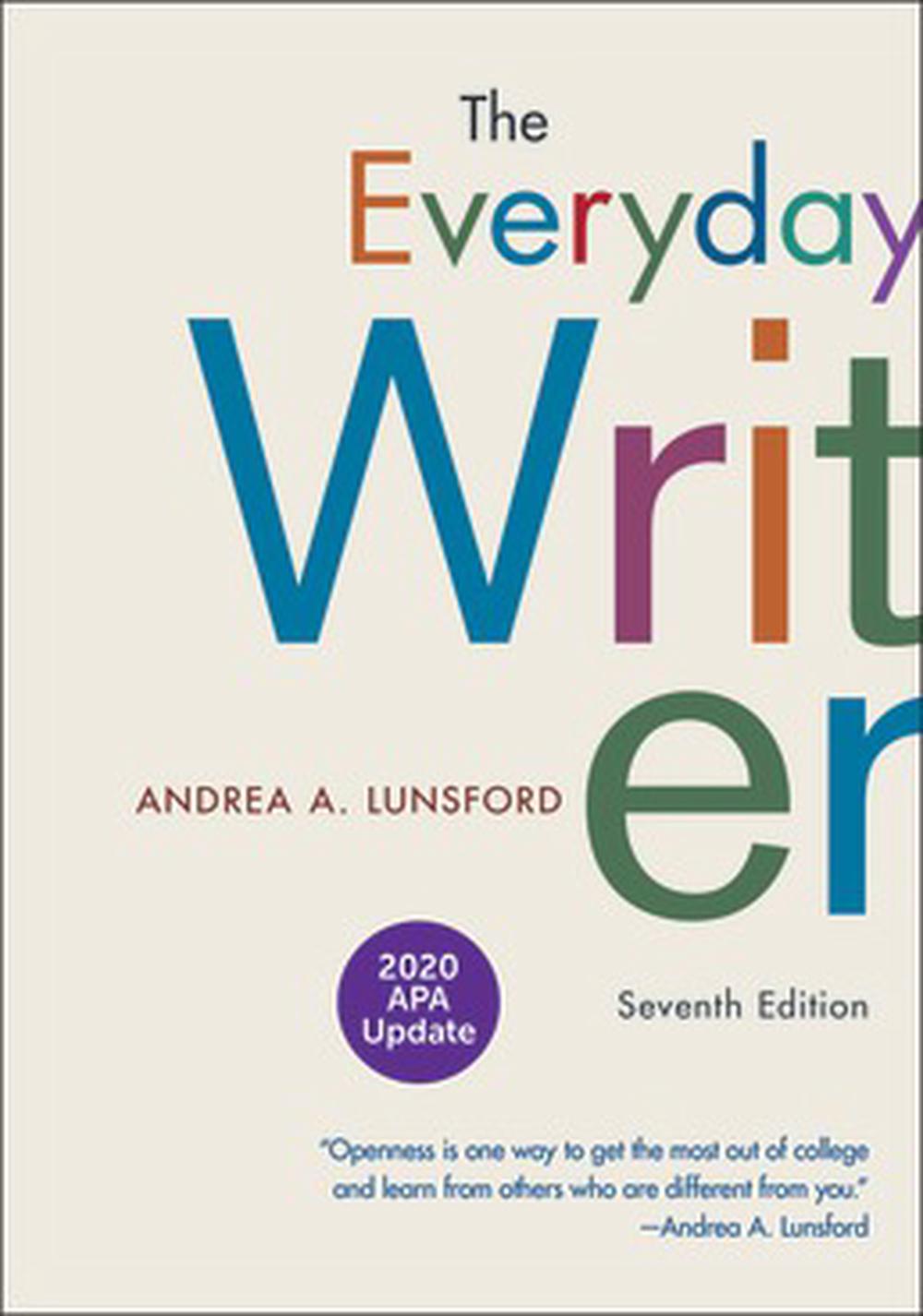 The Everyday Writer with 2020 APA Update, 7th Edition, 9781319361112