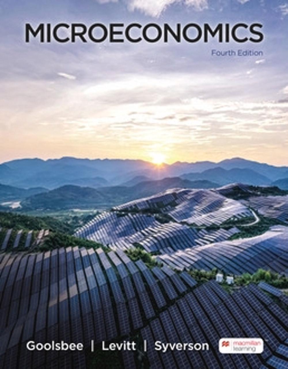 Microeconomics by Austan Goolsbee - ISBN: 9781319544294