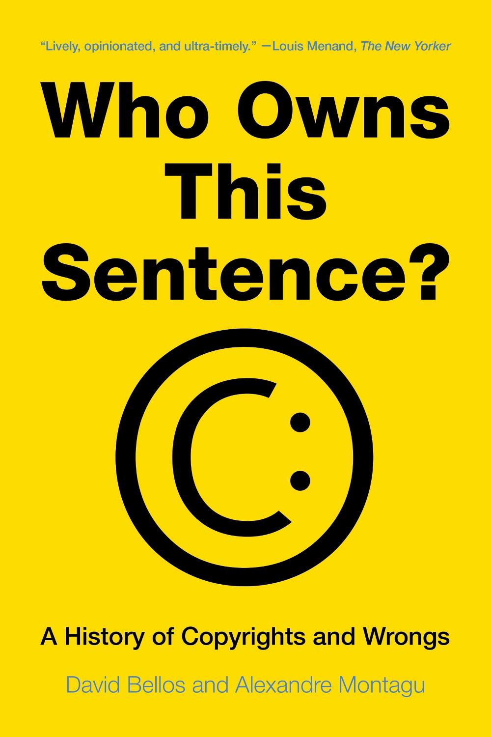 Who Owns This Sentence?, 9781324105091