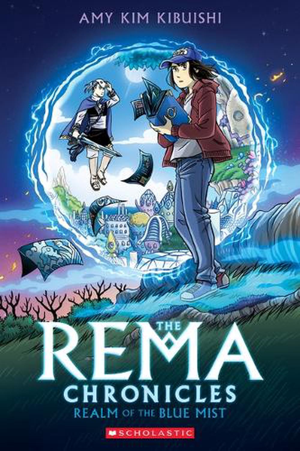 Realm of the Blue Mist: A Graphic Novel (the Rema Chronicles #1), 9781338115154