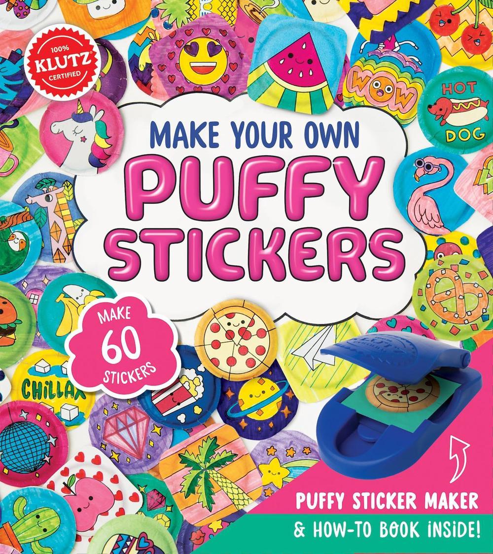 Make Your Own Puffy Stickers, 9781338210194