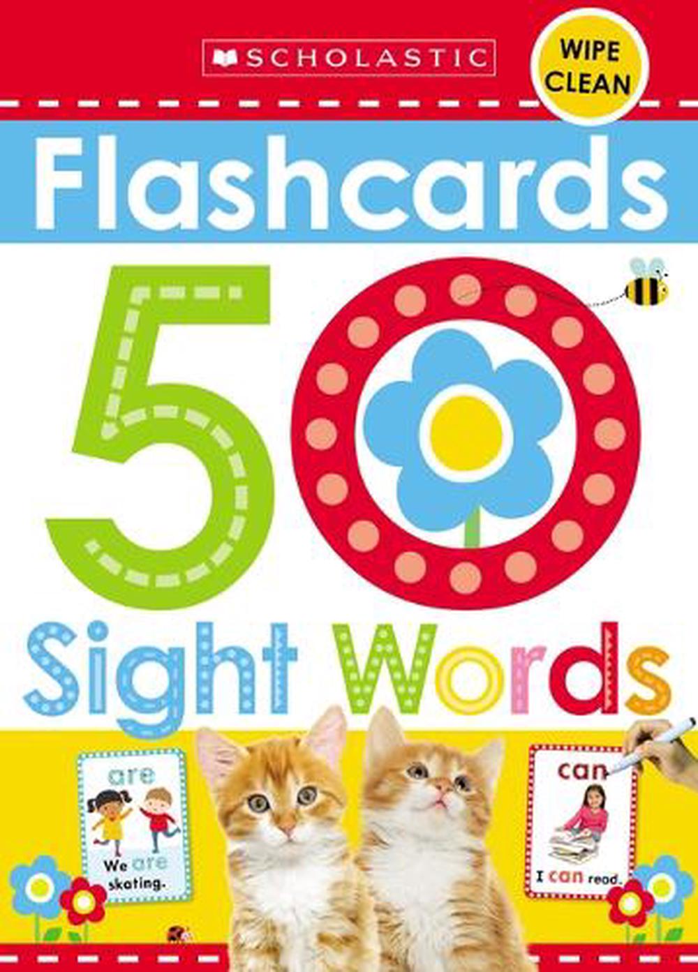 50 Sight Words Flashcards: Scholastic Early Learners (Flashcards) by Scholastic - ISBN: 9781338272253