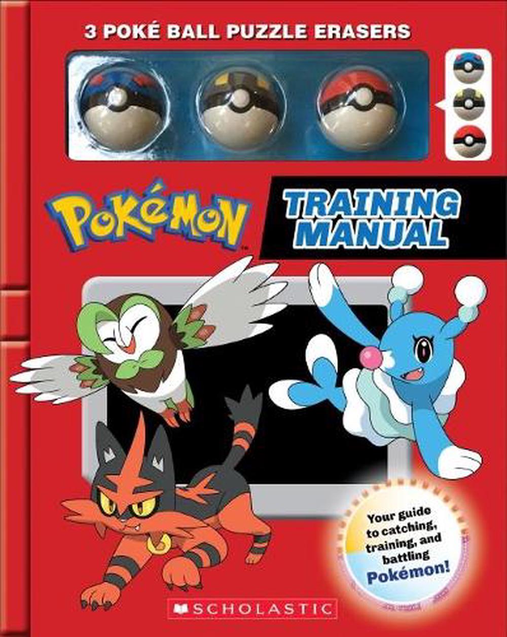 Pokemon Training Manual by Simcha Whitehill, Novelty, 9781338279658