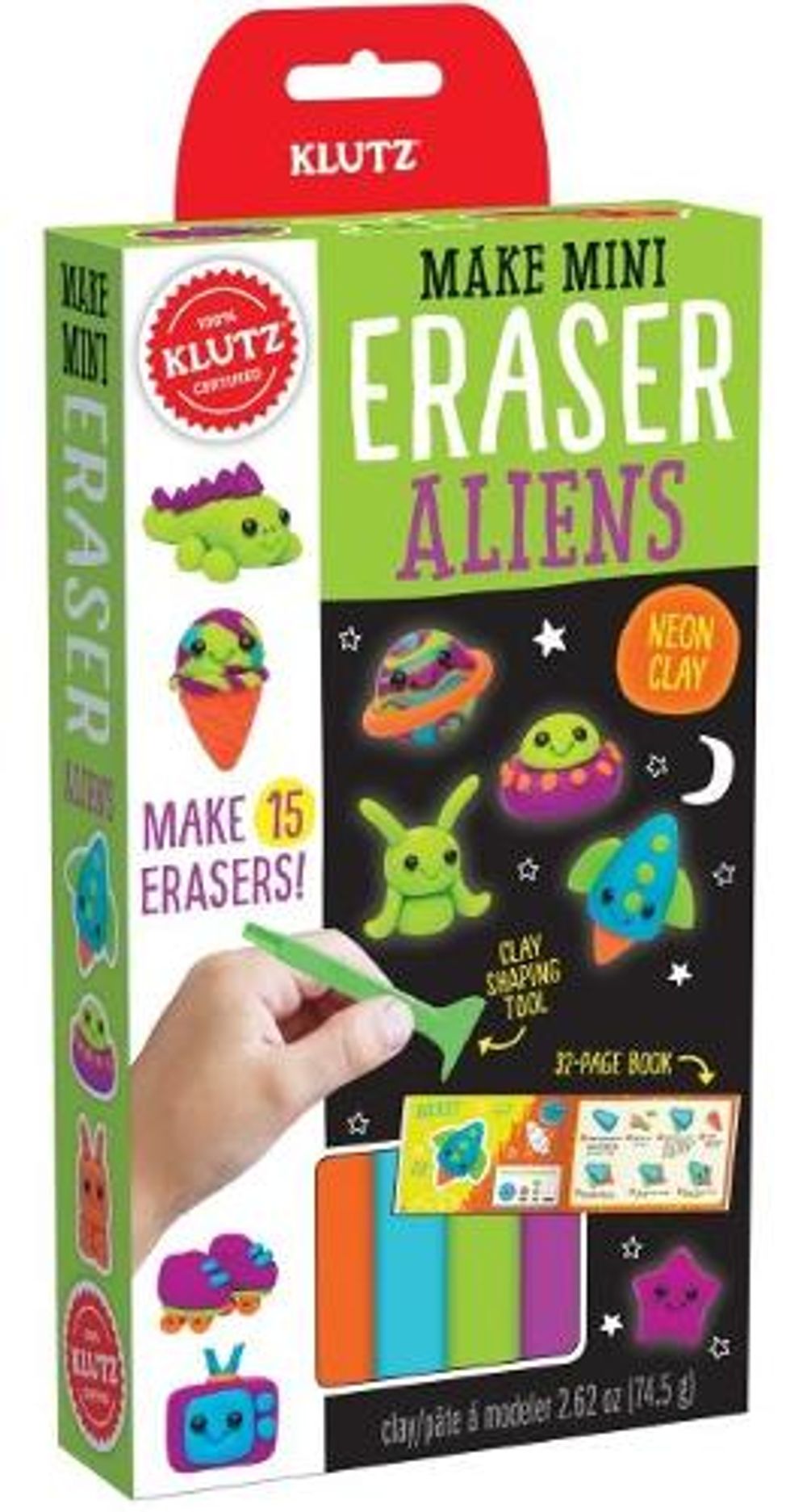 Make Mini Eraser Aliens (Klutz) by Klutz - ISBN: 9781338321487