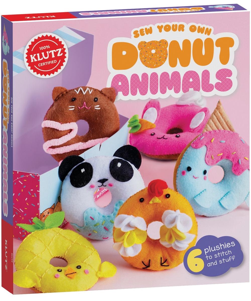 Sew Your Own Donut Animals, 9781338566154