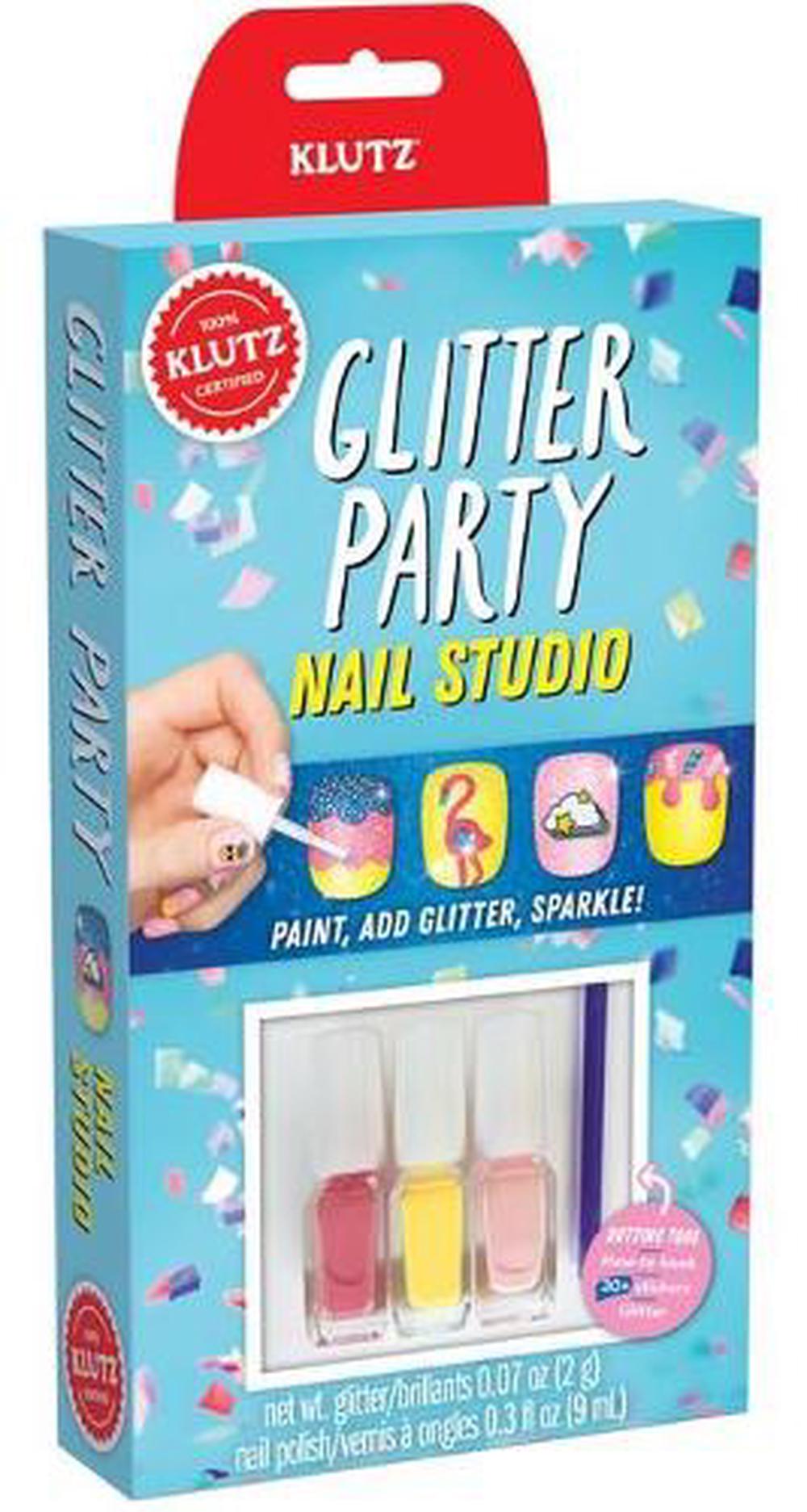 Glitter Party Nail Studio (Klutz), 9781338589207