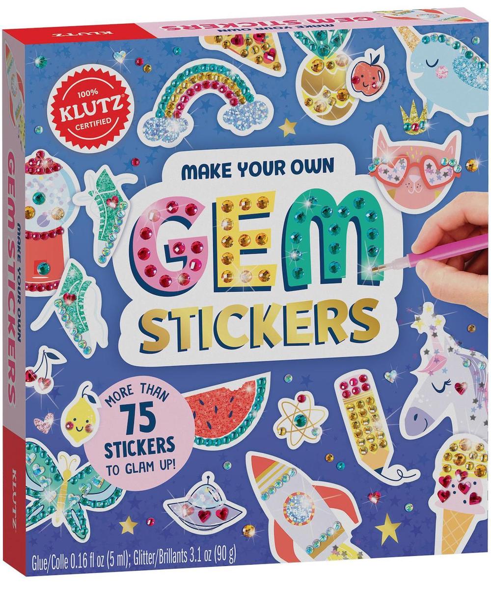 Make Your Own Gem Stickers, 9781338589276