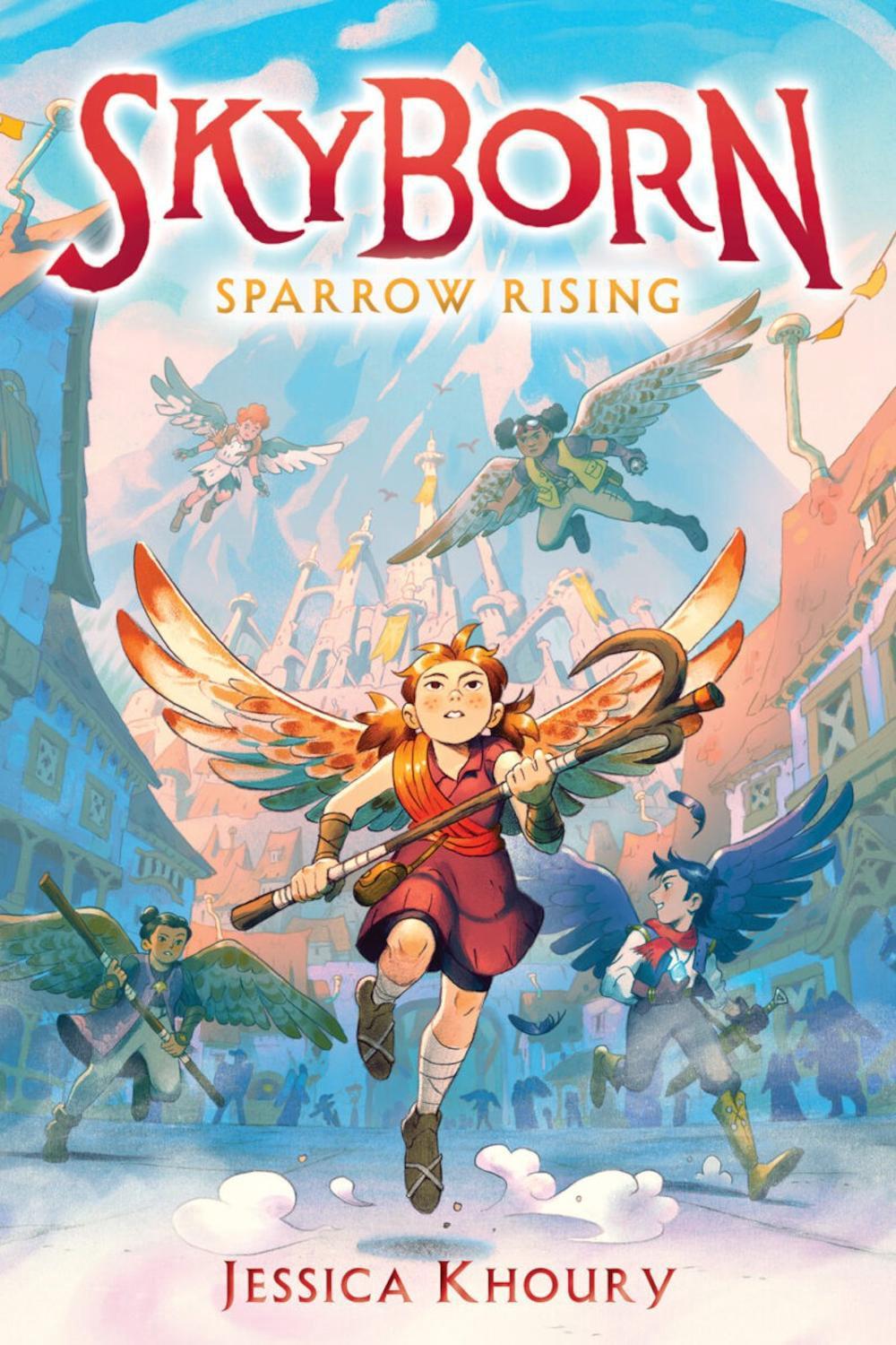 Sparrow Rising (Skyborn #1), 9781338652390