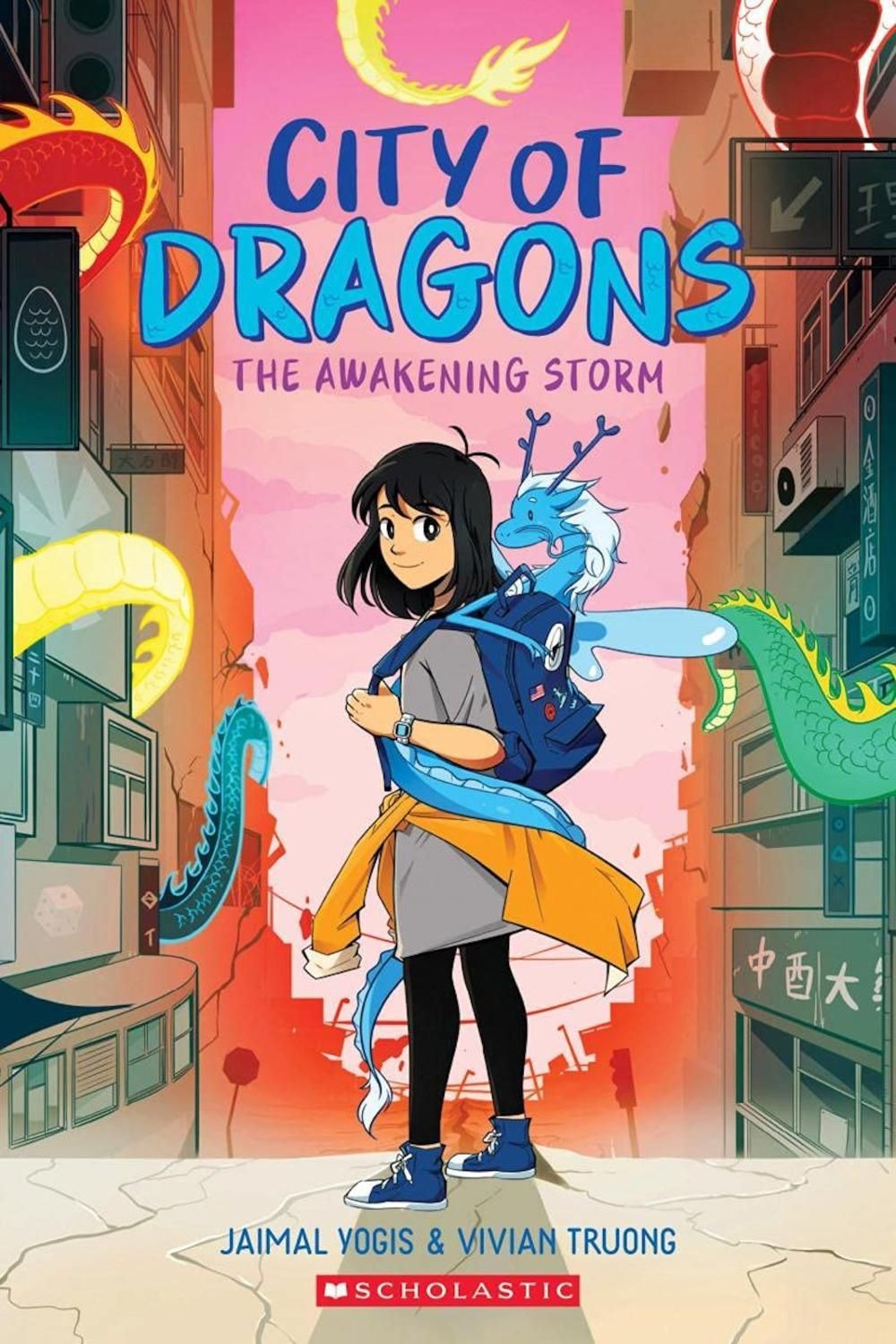 The Awakening Storm: A Graphic Novel (City of Dragons #1) by Jaimal Yogis - ISBN: 9781338660425