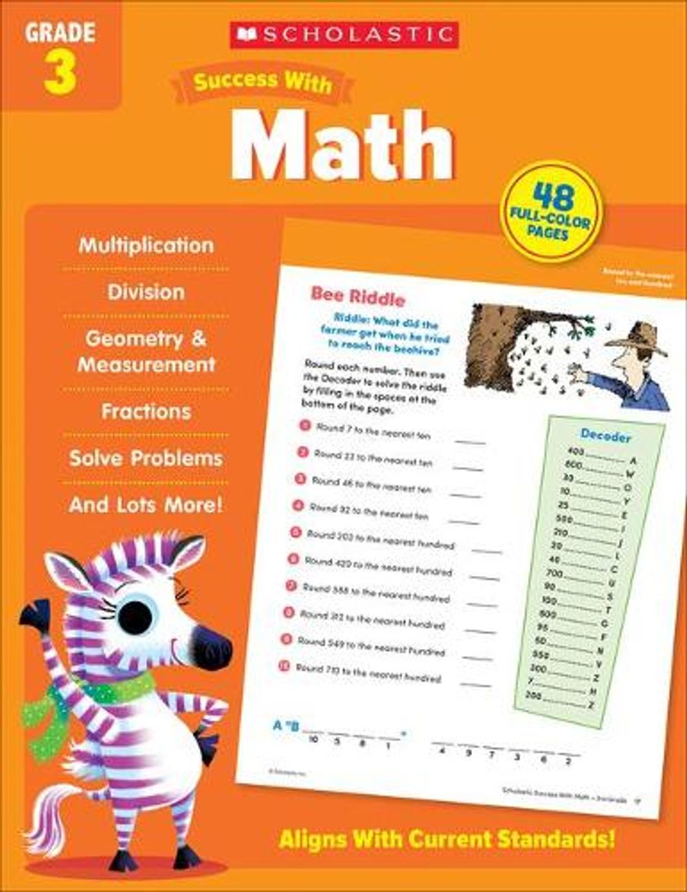 SCHOLASTIC SUCCESS WITH MATH GRADE 3 by SCHOLASTIC TEACHING, Paperback ...