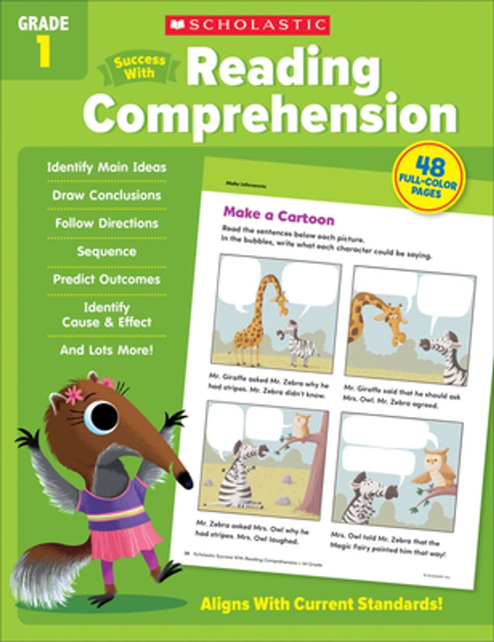 Scholastic Success with Reading Comprehension Grade 1 Workbook by ...
