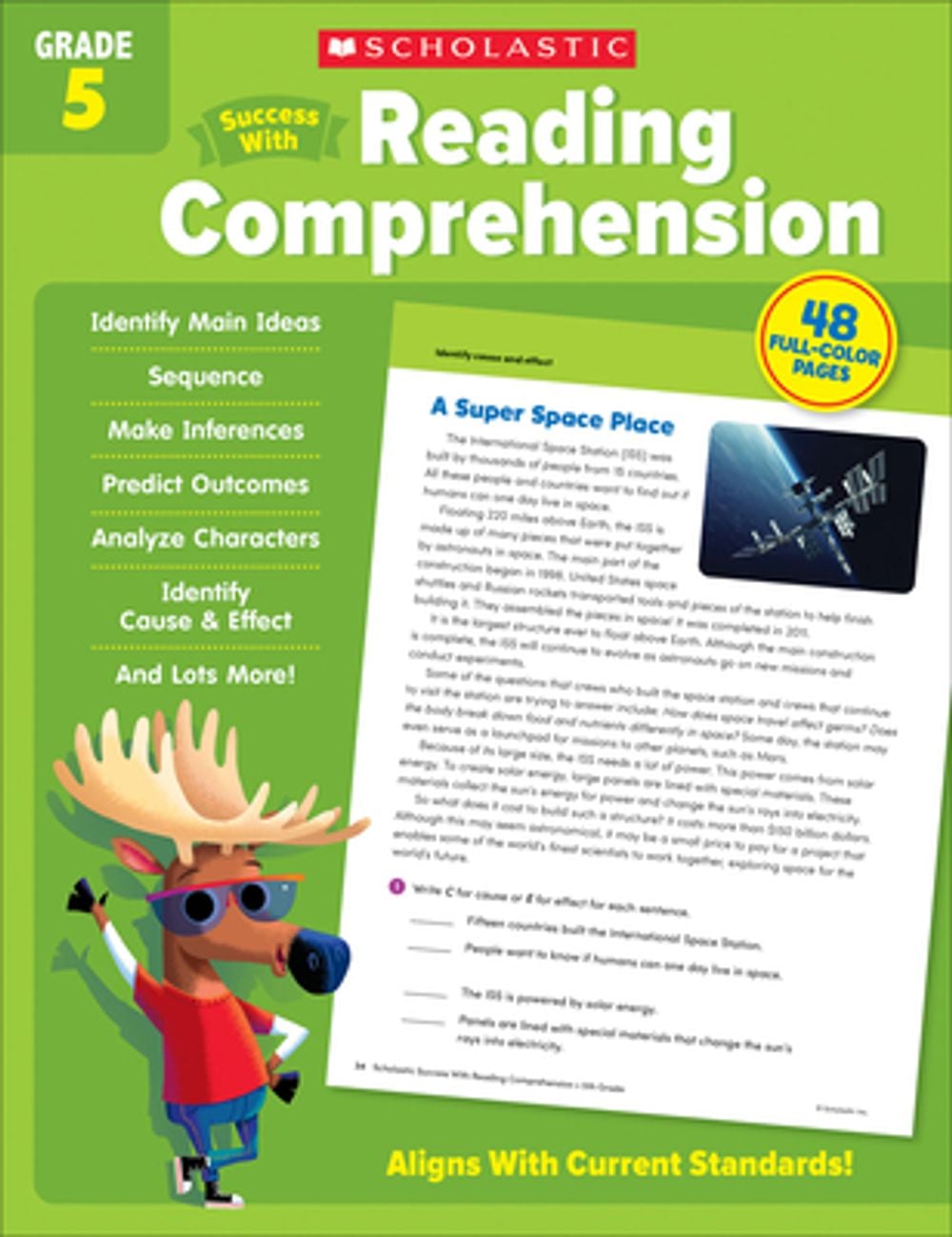 Scholastic Success with Reading Comprehension Grade 5 Workbook by ...