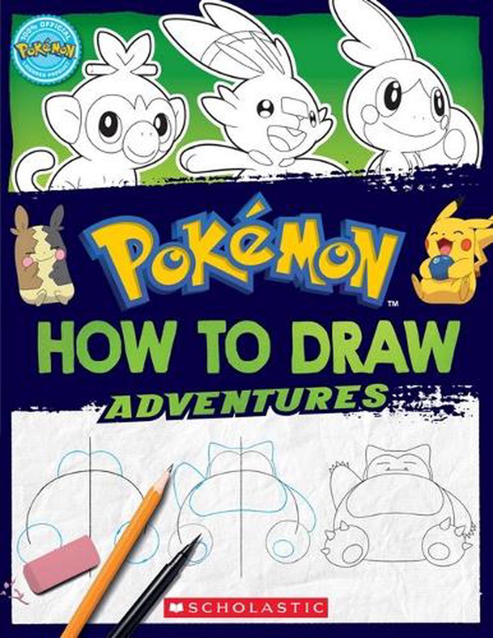 How to Draw Adventures (Pokemon) by Maria Barbo, Paperback