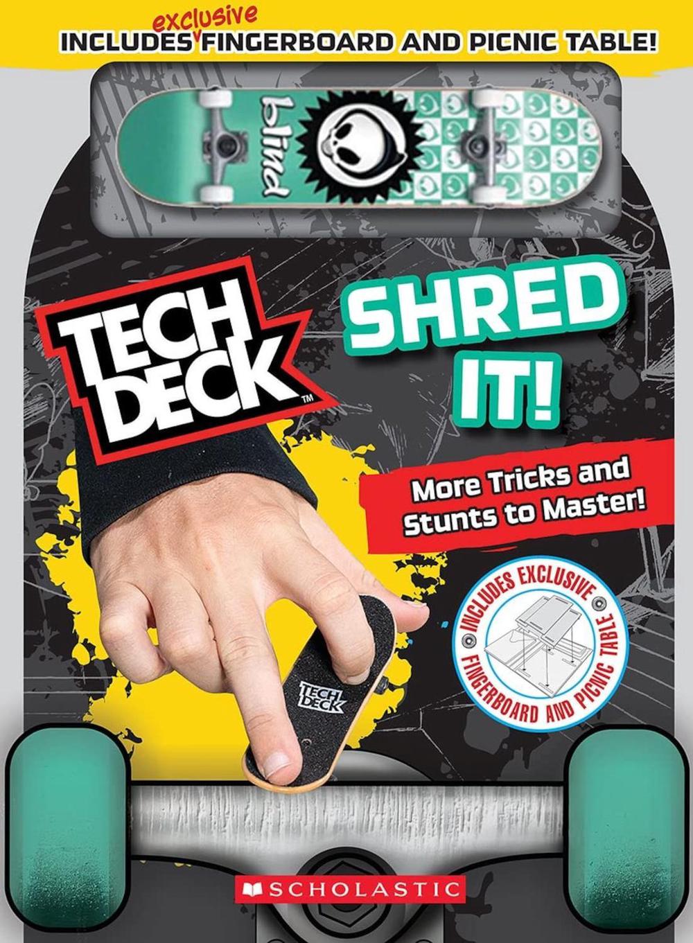 Tech Deck: Shred It!, 9781338853490