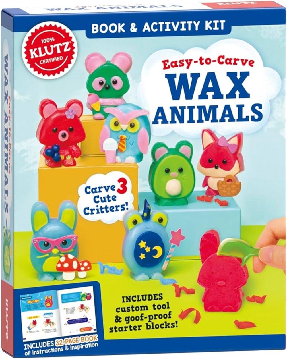 Easy-to-Carve Wax Animals by Editors of Klutz - ISBN: 9781338896084