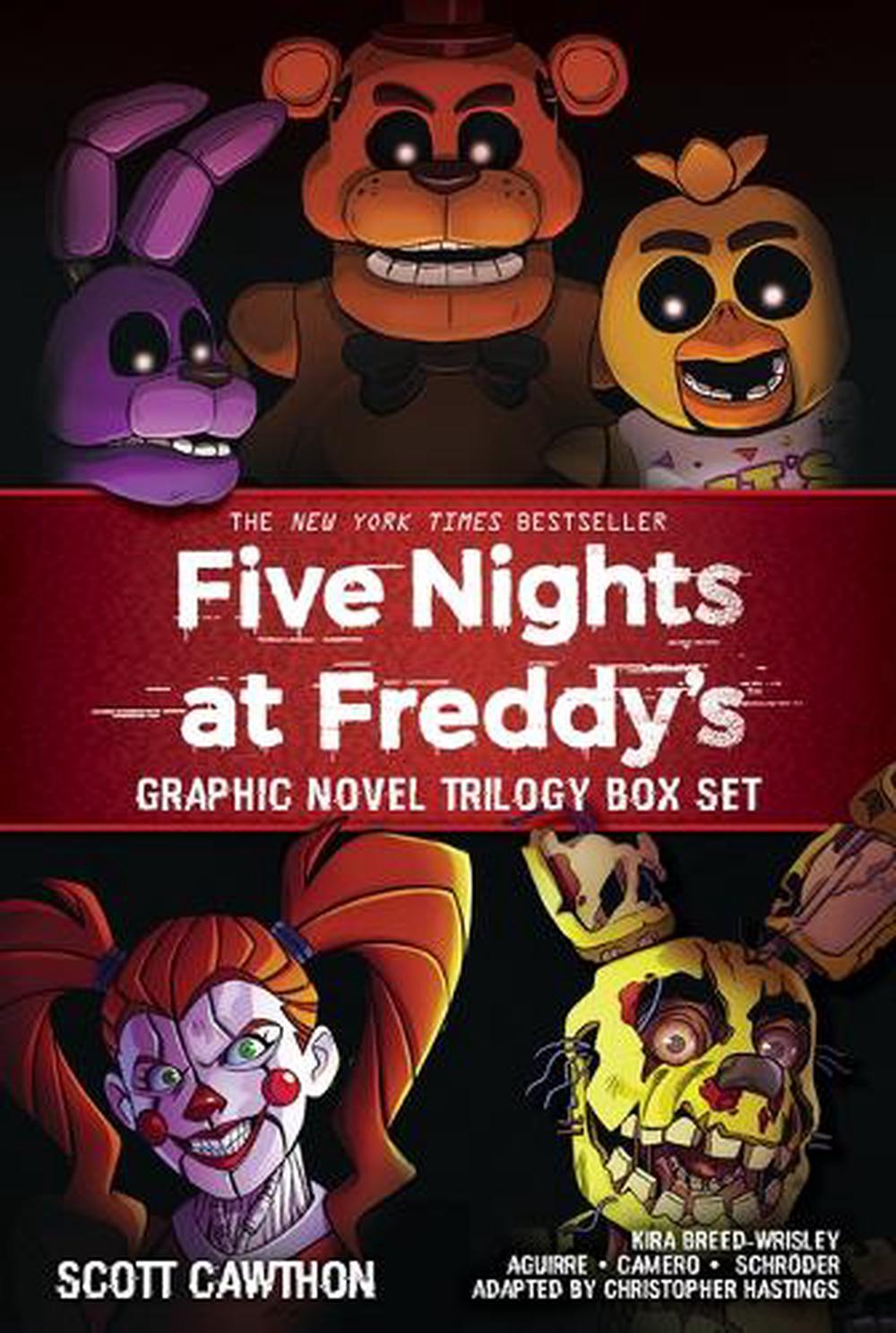 Five Nights At Freddys Graphic Novel Trilogy Box Set By Scott Cawthon Paperback 9781339012513