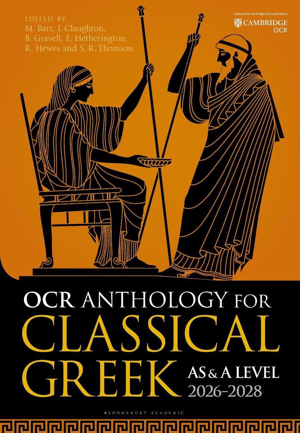 OCR Anthology for Classical Greek AS and A Level: 2026–2028 by Matthew Barr - ISBN: 9781350379633